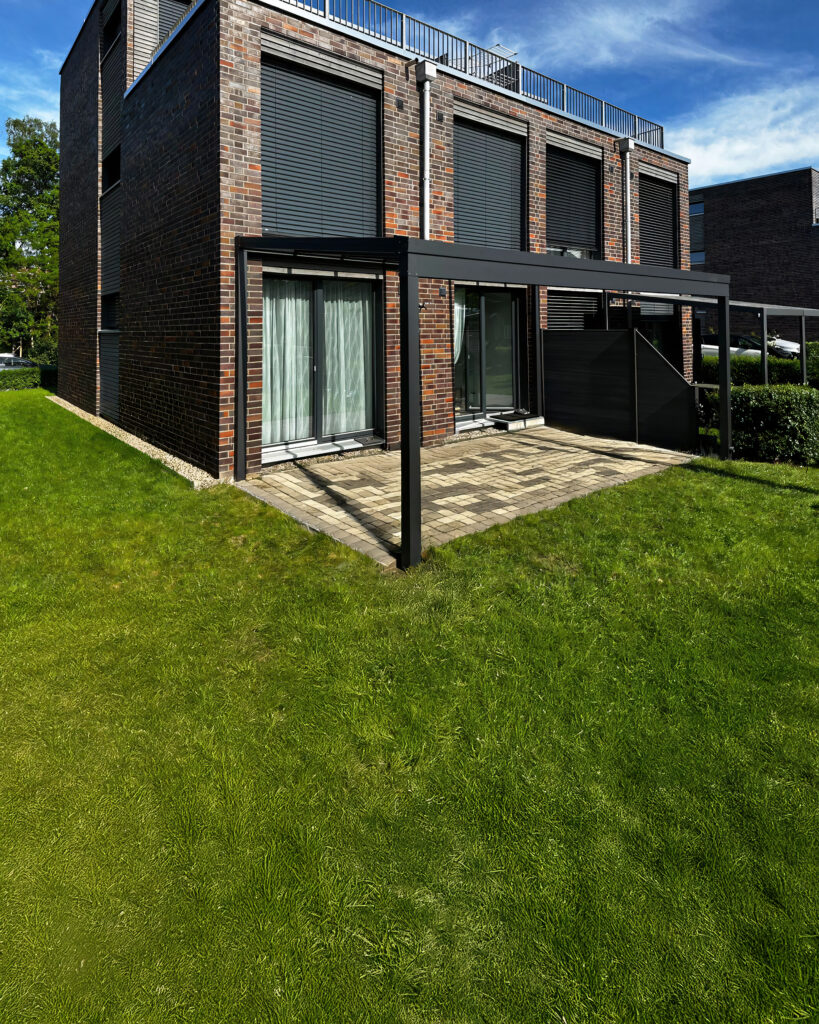 Terrassenüberdachung Glas oder Polycarbonat