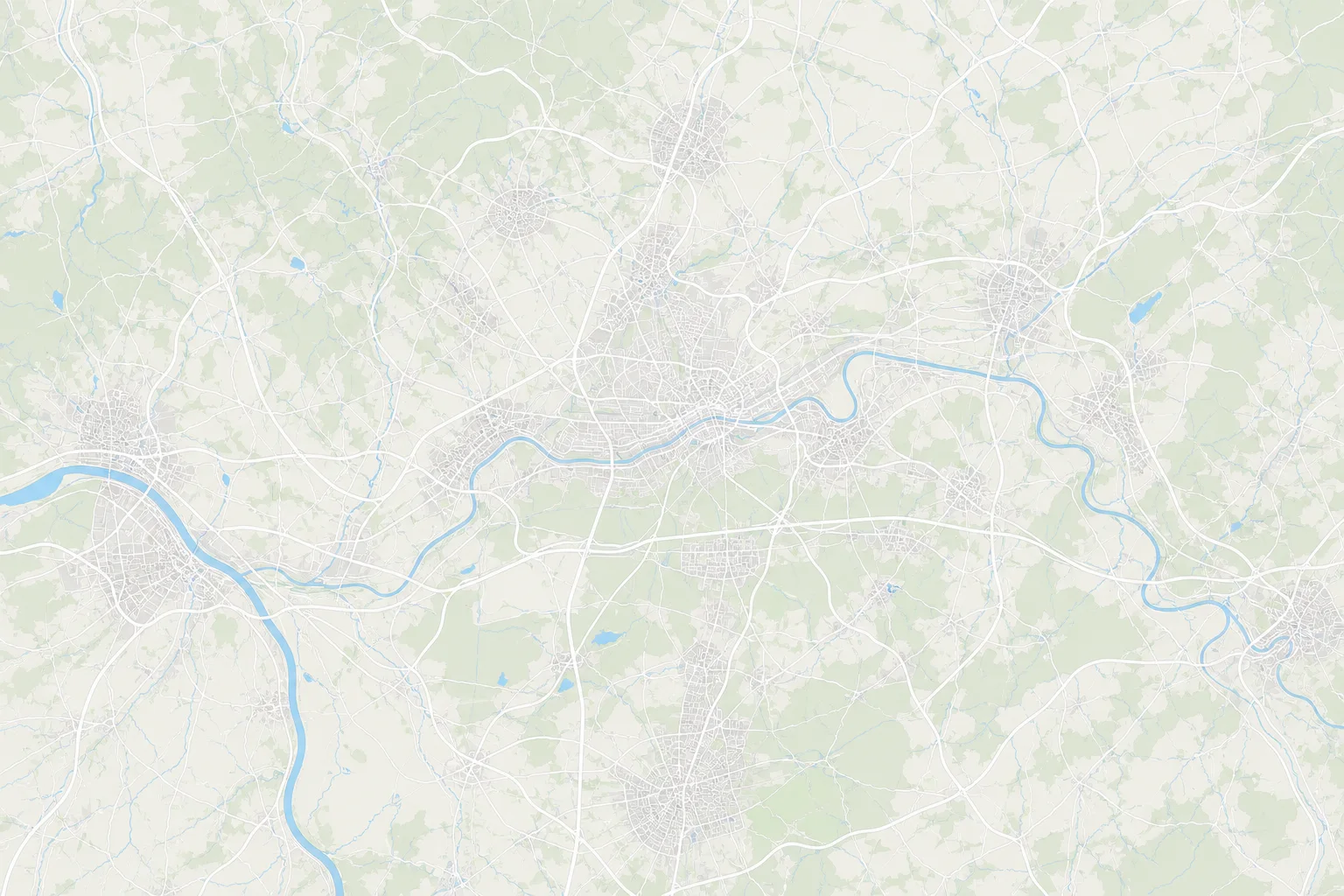 KD Servicegebiet Rhein-Main Karte